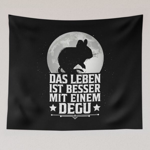 Item preview, Life is better with degu rodent owner gift designed and sold by madgrfx.