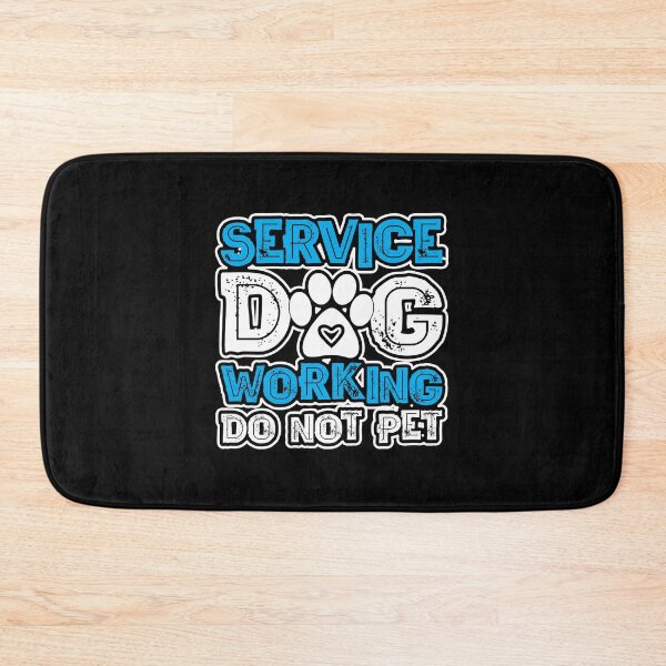 Item preview, Dog quote "assistance dog at work do not pet" designed and sold by JeremyMadaci.