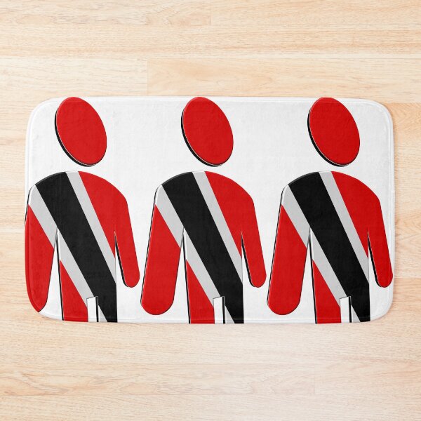 Item preview, Trinidad & Tobago Flag Figure 3D On White designed and sold by Boakes-Digital.