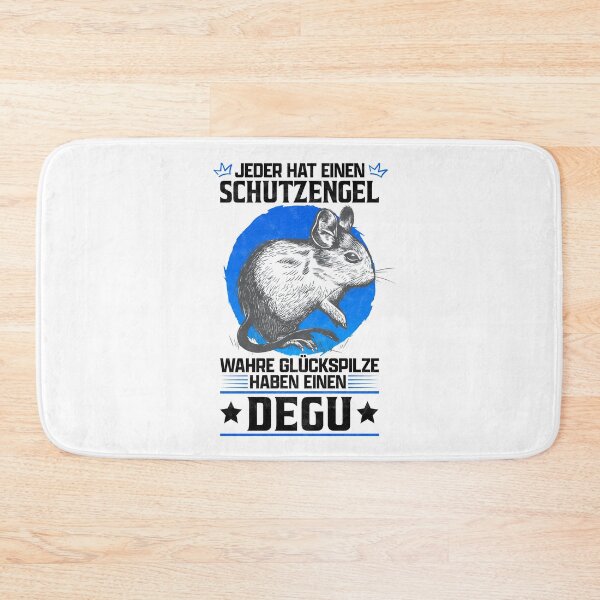 Item preview, Degu my guardian angel rodent owner gift designed and sold by madgrfx.