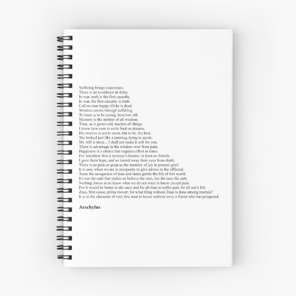 Item preview, Aeschylus Quotes designed and sold by Miguel Queiruga.
