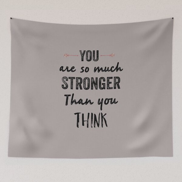 Item preview, You Are So Much Stronger Than You Think designed and sold by Ayurveda Fun Store.