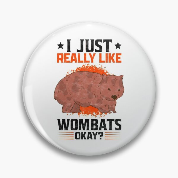 Item preview, I like wombat marsupial Australia saying designed and sold by madgrfx.