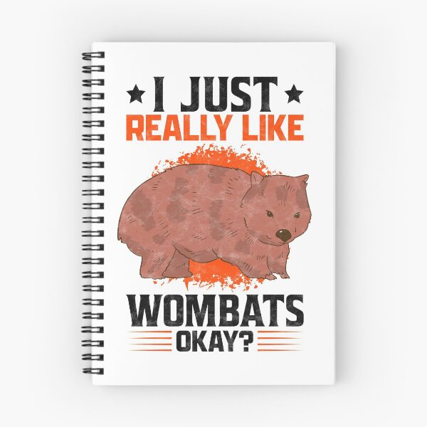 Item preview, I like wombat marsupial Australia saying designed and sold by madgrfx.