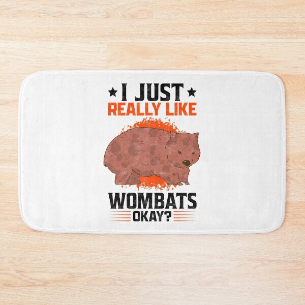 Item preview, I like wombat marsupial Australia saying designed and sold by madgrfx.