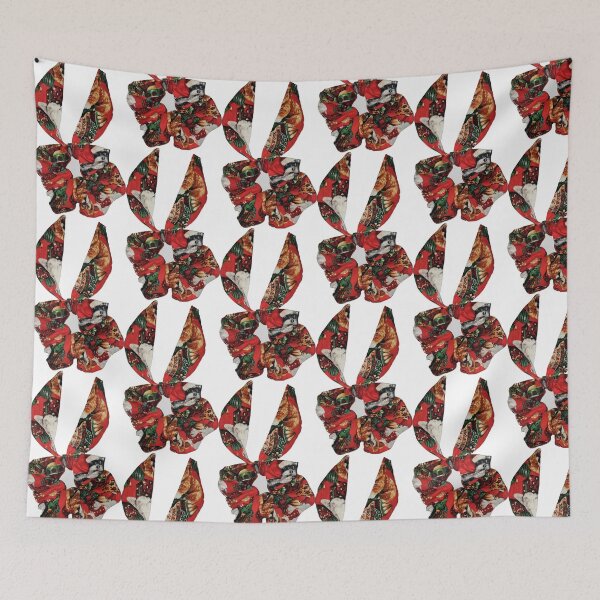 Artikelvorschau, Festliche Scrunchie Bunny Ohren entworfen und verkauft von ClosLineDesigns.