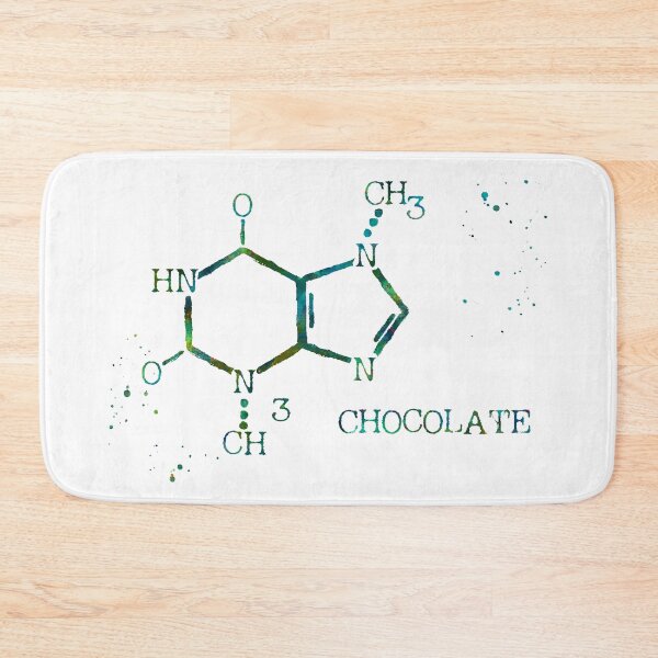 Item preview, Chocolate Molecule Formula designed and sold by EvasDreams.