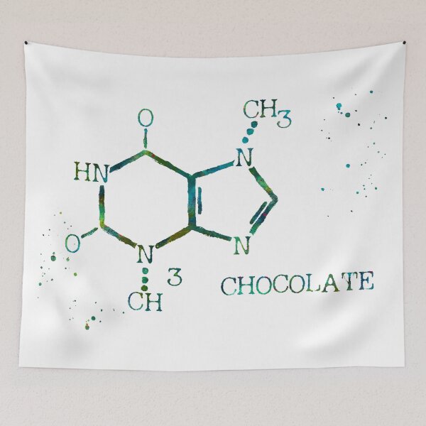 Item preview, Chocolate Molecule Formula designed and sold by EvasDreams.