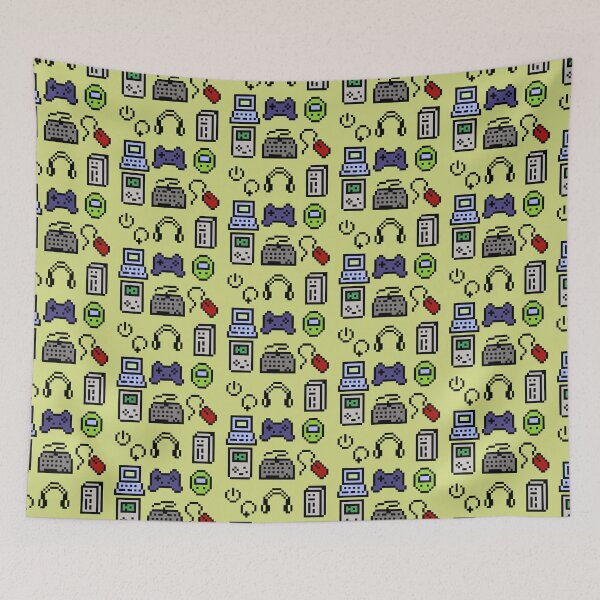 Item preview, Pixelated Gaming Galore pattern designed and sold by For the love of Pixels.