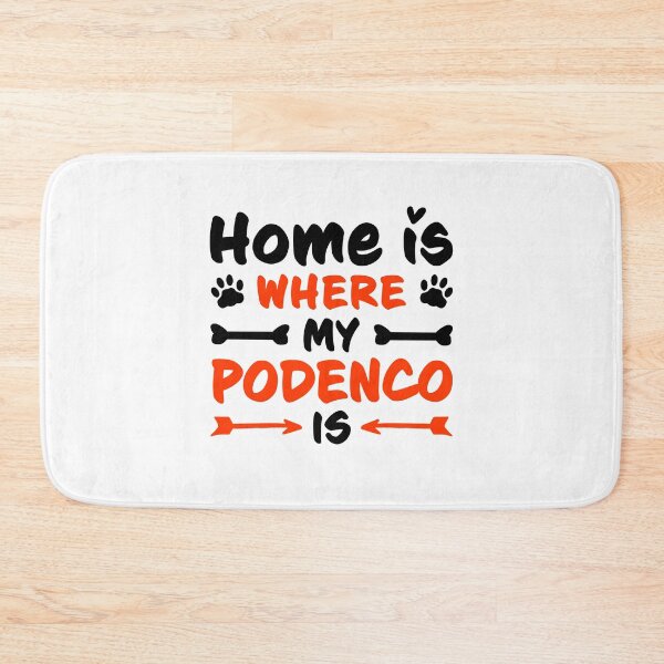 Item preview, Home is where my Podenco is spanish hunting dog saying designed and sold by madgrfx.