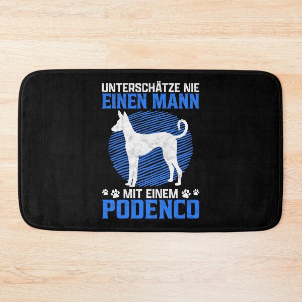 Item preview, Man with Podenco spanish hunting dog gift designed and sold by madgrfx.