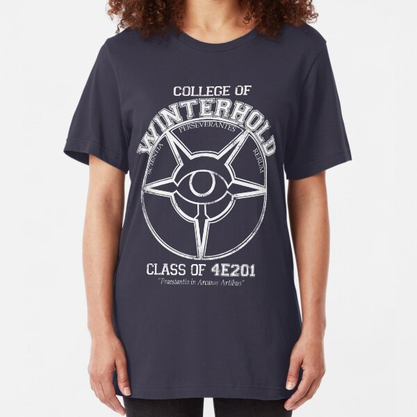Winterhold College Graduate Slim Fit T-Shirt