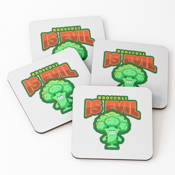 Item preview, Broccoli is Evil designed and sold by Frog2aPrints.