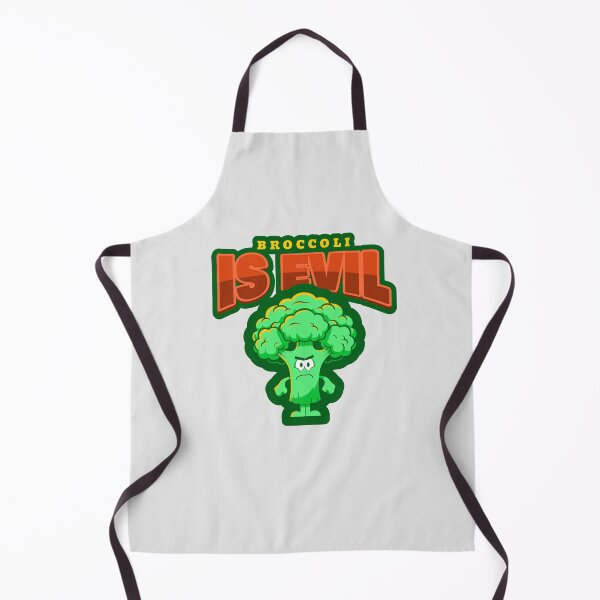 Item preview, Broccoli is Evil designed and sold by Frog2aPrints.