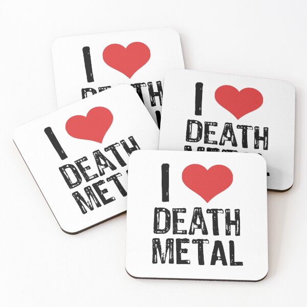 Item preview, I Love Death Metal designed and sold by The "I Love Everything" Shop.