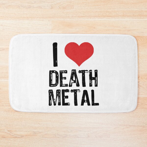 Item preview, I Love Death Metal designed and sold by The "I Love Everything" Shop.