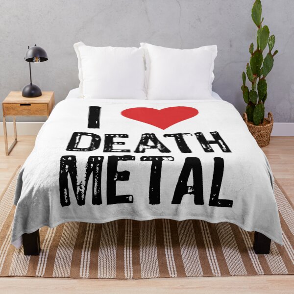 Item preview, I Love Death Metal designed and sold by The "I Love Everything" Shop.