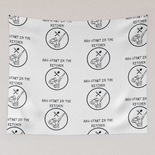 Item preview, Abs in progress, Abs start in the kitchen  designed and sold by Yellowsprint.