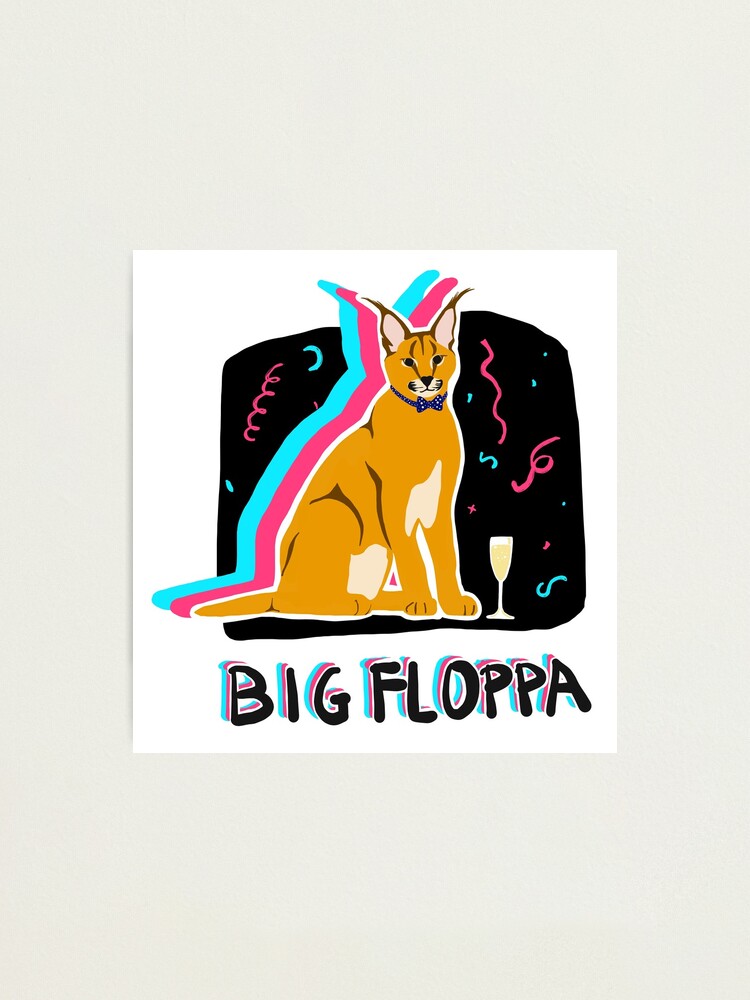 Big Floppa! Photographic Print for Sale by Maxtown