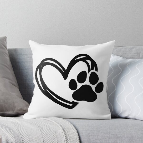 Item preview, Heart with dog paw designed and sold by JeremyMadaci.