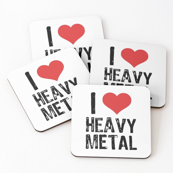 Item preview, I Love Heavy Metal designed and sold by The "I Love Everything" Shop.