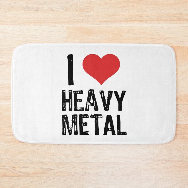 Item preview, I Love Heavy Metal designed and sold by The "I Love Everything" Shop.