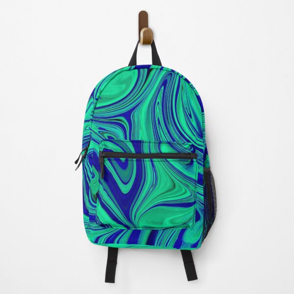Item preview, Turquoise and Purple Abstract Work designed and sold by Carbonbubble.