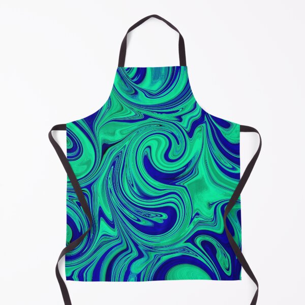 Item preview, Turquoise and Purple Abstract Work designed and sold by Carbonbubble.