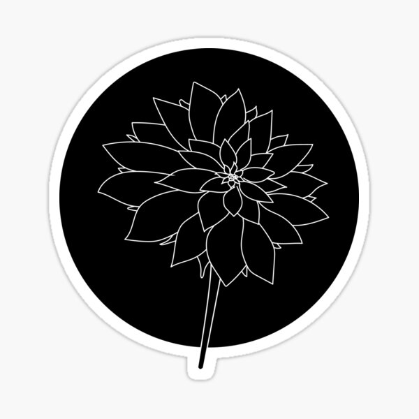 Item preview, Black dahlia designed and sold by Lilbel.
