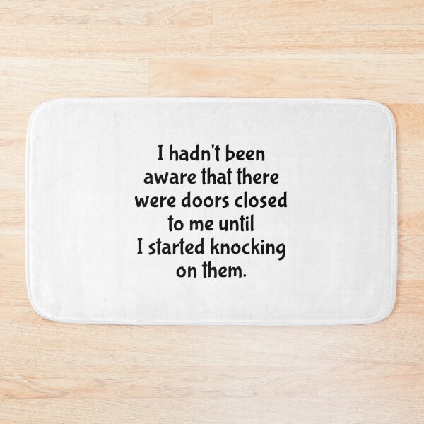 Item preview, I hadn't been aware that there were doors closed to me until I started knocking on them. designed and sold by Optimus108.
