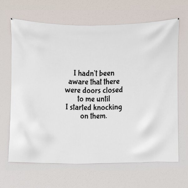 Item preview, I hadn't been aware that there were doors closed to me until I started knocking on them. designed and sold by Optimus108.