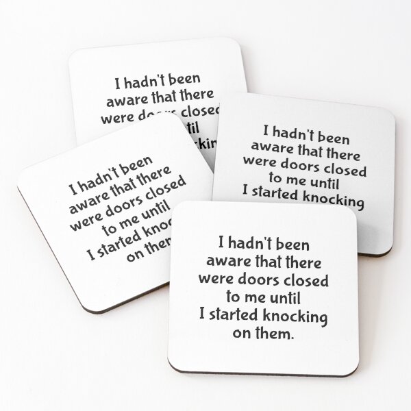 Item preview, I hadn't been aware that there were doors closed to me until I started knocking on them. designed and sold by Optimus108.
