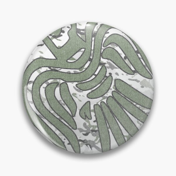 Item preview, Norse Raven Banner Morale patch In Snow Camo designed and sold by roberthamilton1.