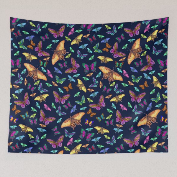 Item preview, Midnight Butterflies designed and sold by nocturne-design.