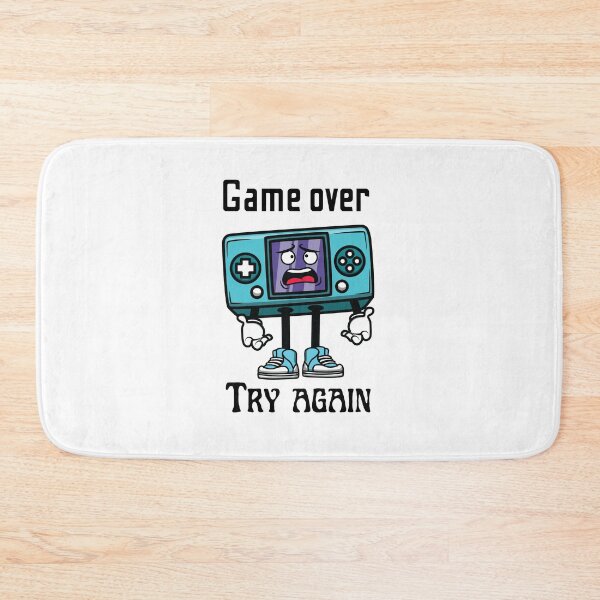 Item preview, Game over try again, game console that's tired of losing designed and sold by JeremyMadaci.