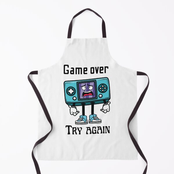Item preview, Game over try again, game console that's tired of losing designed and sold by JeremyMadaci.