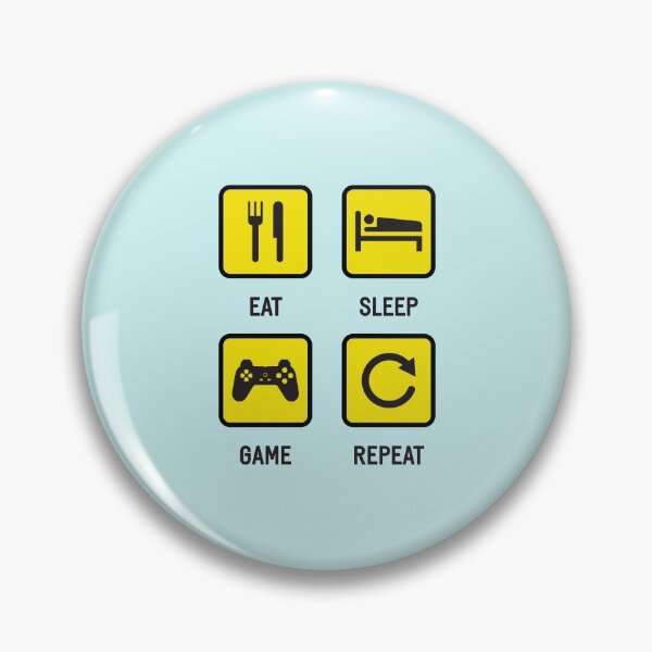 Item preview, Eat, Sleep, Game, Repeat - Frustrated Gamer designed and sold by Exertion.