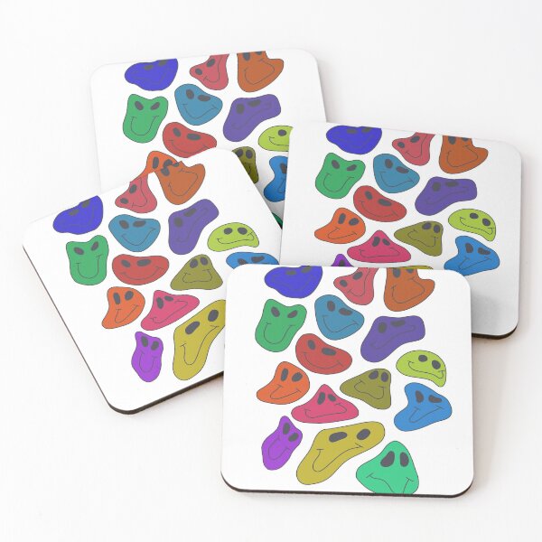 Item preview, Warped smiley faces designed and sold by Thing3of4girlie.