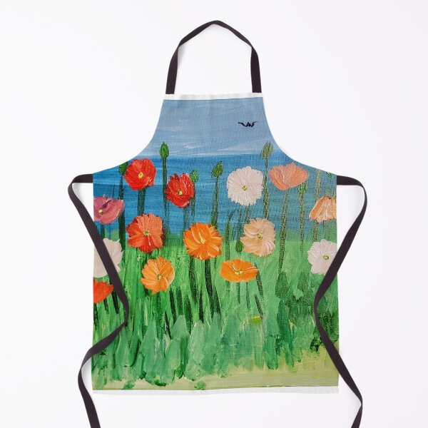 Item preview, Some poppies grown by the beach designed and sold by kkartwork.