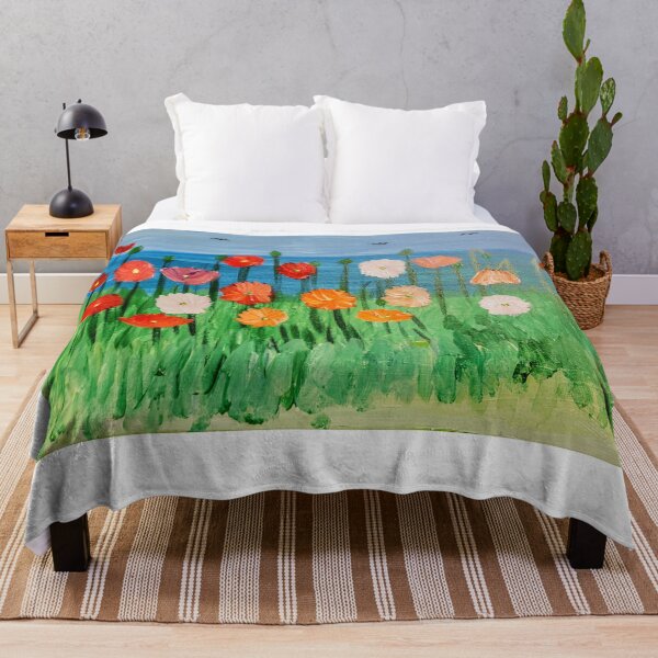 Item preview, Some poppies grown by the beach designed and sold by kkartwork.