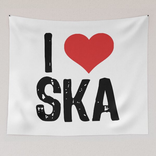 Item preview, I Love Ska designed and sold by The "I Love Everything" Shop.