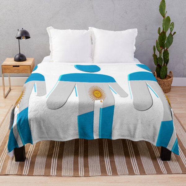 Item preview, Argentina Flag Figure 3D On White designed and sold by Boakes-Digital.