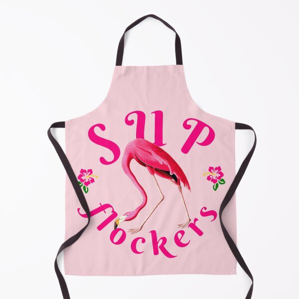 Item preview, Vintage Flamingo on Pink Funny Quote - Sup Flockers designed and sold by ChinStore.