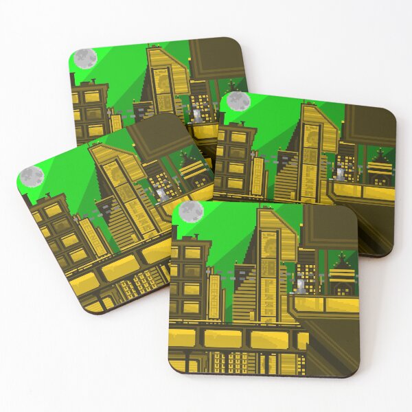 Item preview, Cyber City - Yellow designed and sold by AlexAscended.