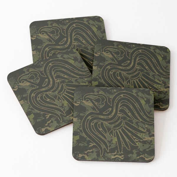 Item preview, Norse Raven Banner Morale Patch In Tropical Camo designed and sold by roberthamilton1.