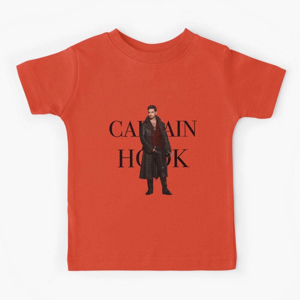 Once Upon A Time: Captain Hook/Killian Jones Kids T-Shirt for Sale by  OnceStorybrooke