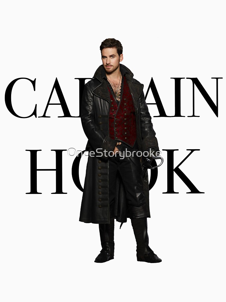 Once Upon A Time: Captain Hook/Killian Jones Essential T-Shirt for Sale by  OnceStorybrooke