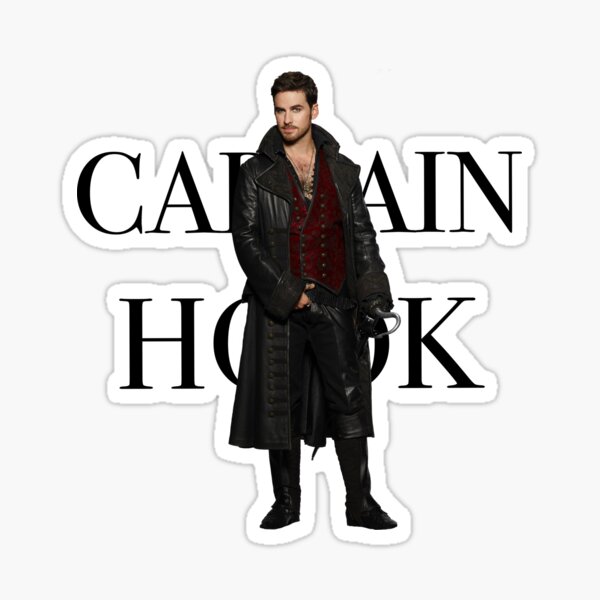 Once Upon A Time: Captain Hook/Killian Jones Sticker