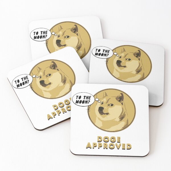 Item preview, Dogecoin to the moon Doge approved designed and sold by SproutByAn.