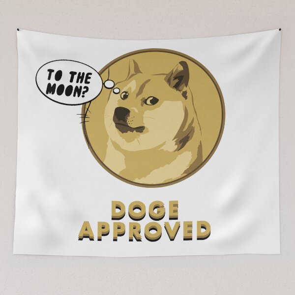 Item preview, Dogecoin to the moon Doge approved designed and sold by SproutByAn.